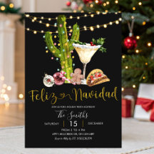 ブラックネオン メキシコのクリスマス ホリデーフィエスタ