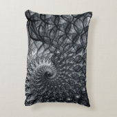 ブラックネット絵を描 アクセントクッション (裏面(縦))