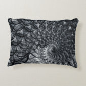 ブラックネット絵を描 アクセントクッション (裏面)