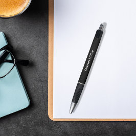 ブラックネームシンプルクラシック ボールペン