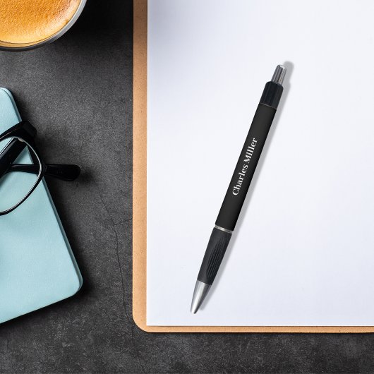 ブラックネームシンプルクラシック ボールペン