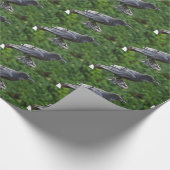 ブラックノーザンレイヴン ラッピングペーパー (角)