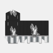 ブラックハイヒール靴 フェイバーボックス (折り畳みなし)