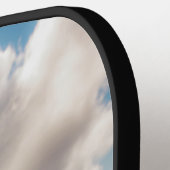 ブラックハイランド牛の放牧グリーンフィールドサンライト ピックルボールラケット (左詳細)