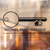 ブラックハウス実在鍵エステートレント ウィンドウサイン (シート2)