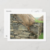 ブラックハウス – ルイス島ゲアラナン ポストカード (正面/裏面)