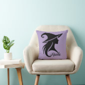 ブラックハットウィッチウィッカ信者ウィッチハロウィーン クッション (椅子)