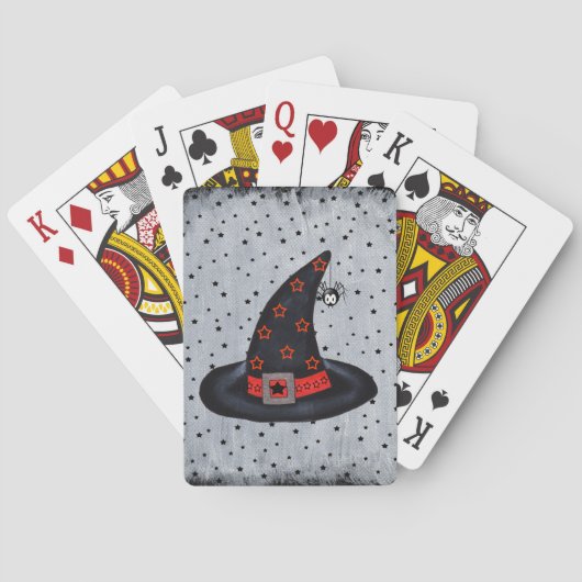 ブラックハットソサエティウィッチハットバックルスタースパイダー トランプ (裏面)