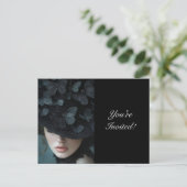 ブラックハットダービー招待状 インビテーションポストカード (スタンド正面)