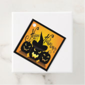 ブラックハッピーハローウィンカボチャ フェイバータグ (インサイチュ)