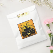 ブラックハッピーハローウィンカボチャ フェイバーバッグ (封をした状態)