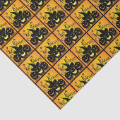 ブラックハッピーハローウィンカボチャ 薄葉紙 (詳細)