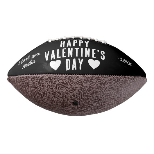 ブラックハッピーバレンタインデーボーイフレンド2写真 アメリカンフットボール (回転270)