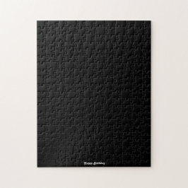 ブラックハッピーバースデーフラストレーション ジグソーパズル