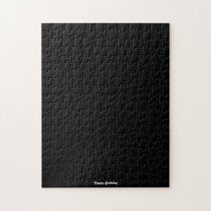 ブラックハッピーバースデーフラストレーション ジグソーパズル