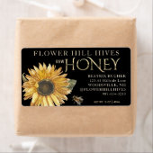 ブラックハニーヒマワリとビー金ゴールド付きブラック ラベル (インサイチュ)