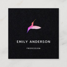 ブラックハミングバード名刺