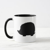 ブラックハリネズミ マグカップ (左)