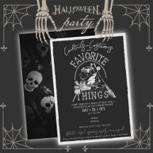 ブラックハロウィンコスチュームとカクテルギフト交換