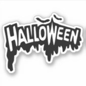 ブラックハロウィーン シール (正面)