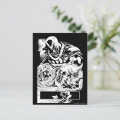 ブラックハンドとスカルパネル2 ポストカード (スタンド正面)