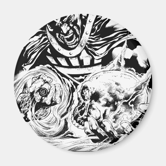 ブラックハンドとスカルパネル2 マグネット (正面)