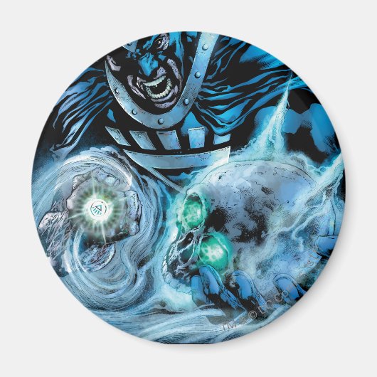 ブラックハンドとスカルパネル マグネット (正面)