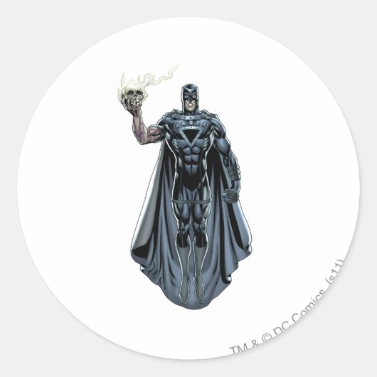 ブラックハンドスカル2 ラウンドシール (正面)