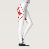 ブラックハンドプリント レギンス (右)