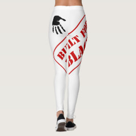 ブラックハンドプリント レギンス