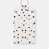 ブラックハンド素朴レタリングサンキューギフトラベル ギフトタグ (裏面)