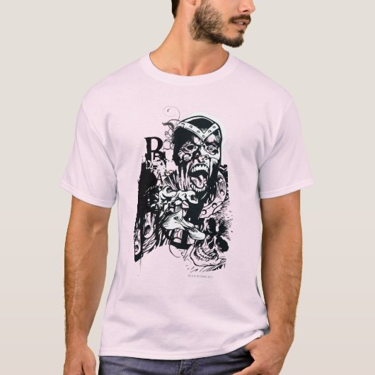 ブラックハンド&スカルコラージュ Tシャツ (正面)