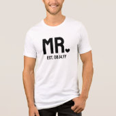 ブラックハート氏の結婚Establish トライブレンドＴシャツ (正面)