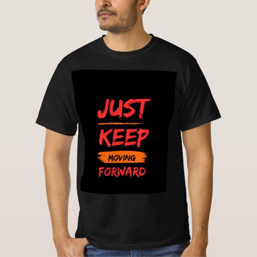 ブラックハーフスリーブTシャツ Tシャツ (正面)