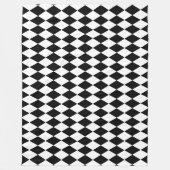 ブラックハーレクイン フリースブランケット (正面)