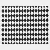 ブラックハーレクイン フリースブランケット (正面(横))