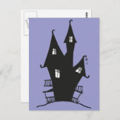 ブラックハ幽霊のよく出るウス ポストカード (正面/裏面)