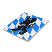 ブラックバイエルライオン タイル (側面)