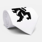 ブラックバイエルライオン ネクタイ (ロール)