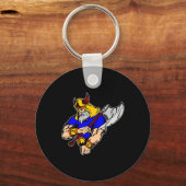 ブラックバイキング祈ズ キーホルダー (正面)
