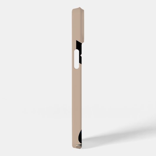 ブラックバイクとオレンスタイリッシュジバイクのバイク乗り Case-Mate iPhoneケース (裏面 / 右)