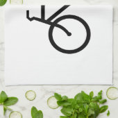 ブラックバイクルート キッチンタオル (折り畳み)