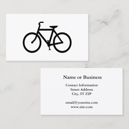 ブラックバイクルート 名刺 (正面/裏面)