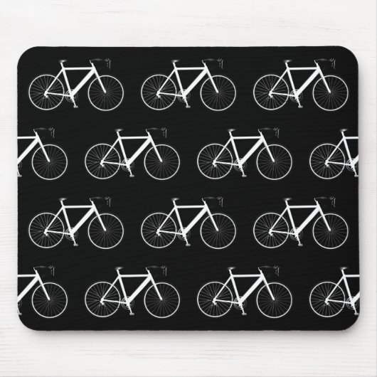 ブラックバイク マウスパッド (正面)
