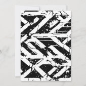 ブラックバスケットボール卒業コートto the Cap 招待状 (裏面)