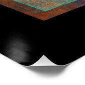 ブラックバタフライアートポスター ポスター (コーナー)