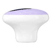ブラックバタフライバイオレットセラミックプル セラミックノブ (側面)