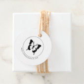 ブラックバタフライロゴ フェイバータグ (インサイチュ)