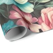 ブラックバタフライヴィンテージデクページティッシュペーパー ラッピングペーパー (ロールコーナー)