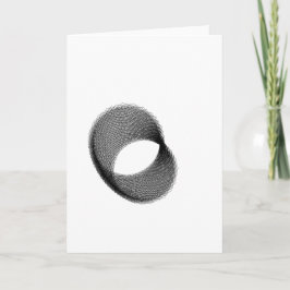 ブラックバタフライ抽象芸術算数バイパースビューカード 招待状